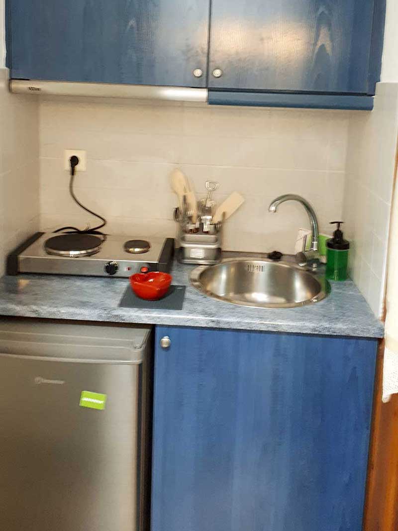 La kitchenette du studio 2